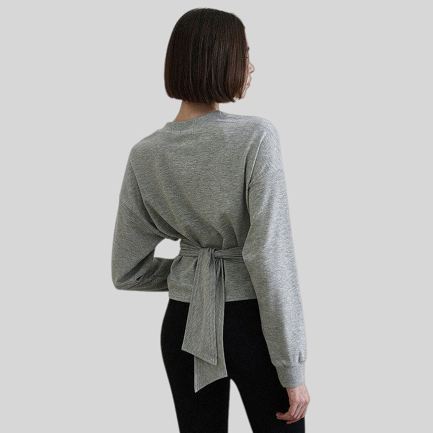 Womens Casual Fitness 100% cotton Long Sleeve Shirt 222855WSF print logo 2