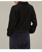 Womens Sports Fitness 62%Cotton 38%Polyester Half Zip Sweatshirt 223713 print logo 25