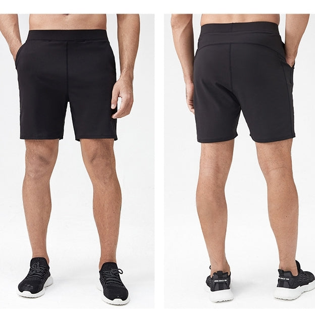 Mens Athletic 75%nylon 25%spandex Shorts 23082