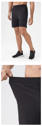 Mens Athletic 75%nylon 25%spandex Shorts 23082