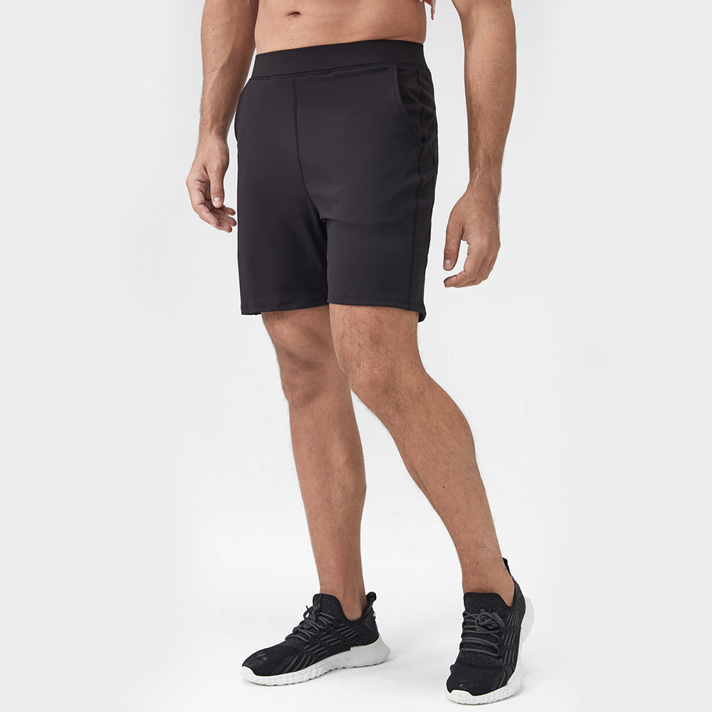 Mens Athletic 75%nylon 25%spandex Shorts 23082