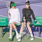 Womens Activewear Fitness 75%Nyolon 25%Spandex Tennis Set 241323-1 print logo 1
