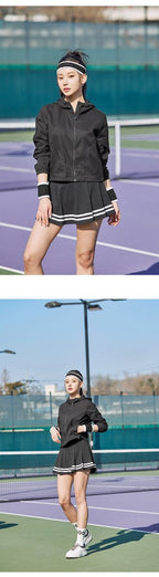 Womens Activewear Fitness 75%Nyolon 25%Spandex Tennis Set 241323-1 print logo 68