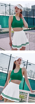 Womens Activewear Fitness 75%Nyolon 25%Spandex Tennis Set 241323-1 print logo 71