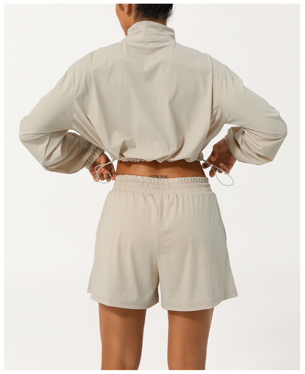 Womens Activewear Fitness  75%nylon 25%spandex 2 Piece Set 2418