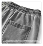 mens 280gsm washed 24SS301-24SK701 Shorts print logo 15
