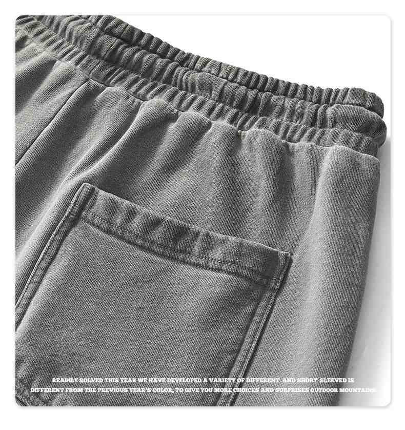 mens 280gsm washed 24SS301-24SK701 Oversize Tshirt Set print logo 16