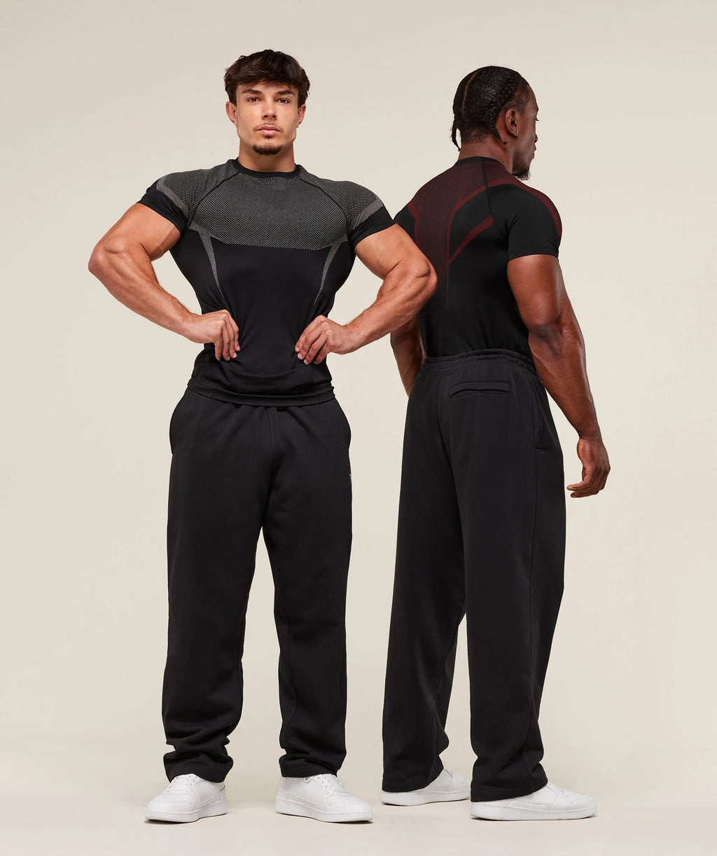 Mens Seamless 95%polyester 5%spandex tshirt 251112
