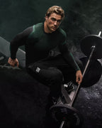 Mens Seamless 95%polyester 5%spandex Long Sleeve Shirt 251113