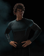 Mens Seamless 95%polyester 5%spandex Long Sleeve Shirt 251113