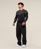 Mens Seamless 95%polyester 5%spandex Long Sleeve Shirt 251113