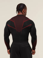 Mens Seamless 95%polyester 5%spandex Long Sleeve Shirt 251113