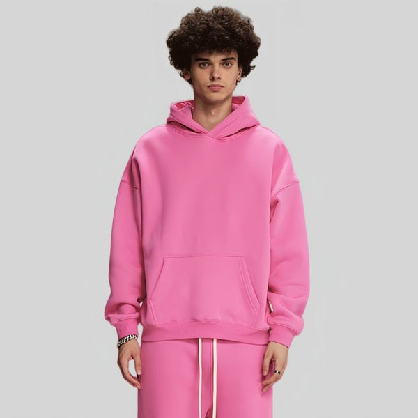 Mens Oversized 52%cotton 48%spandex Hoodies 2518 - Honfitwear
