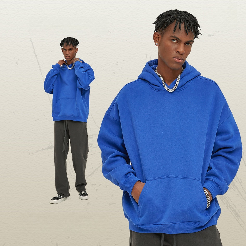 Mens Oversized 52%cotton 48%spandex Hoodies 2518