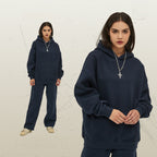 Mens Oversized 52%cotton 48%spandex Hoodies 2518