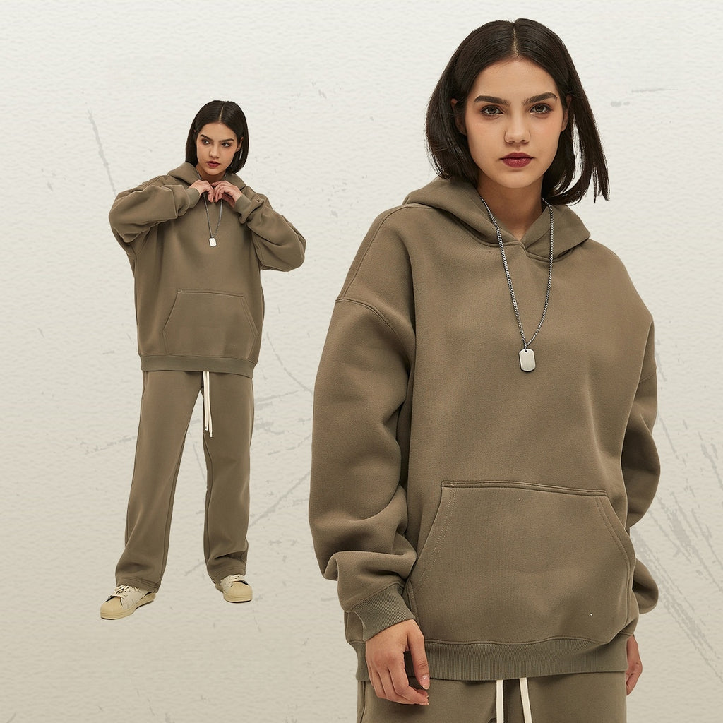 Mens Oversized 52%cotton 48%spandex Hoodies 2518