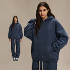 Mens Oversized 52%cotton 48%spandex Hoodies 2518