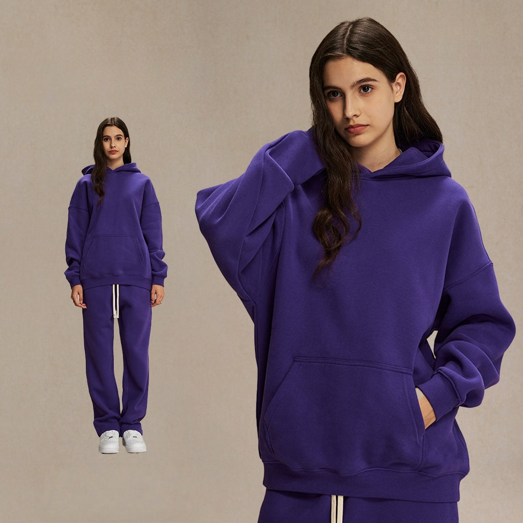 Mens Oversized 52%cotton 48%spandex Hoodies 2518
