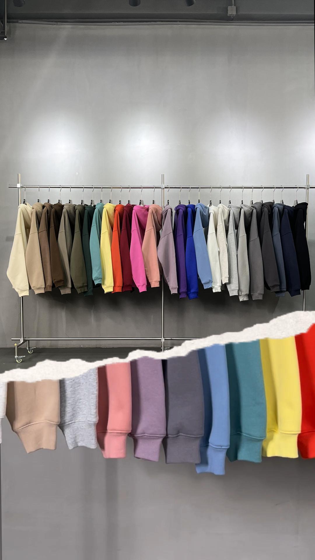 Mens Oversized 52%cotton 48%spandex Hoodies 2518