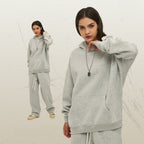Mens Oversized 52%cotton 48%spandex Hoodies 2518