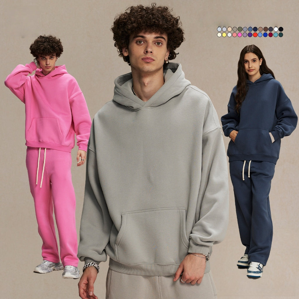 Mens Oversized 52%cotton 48%spandex Hoodies 2518