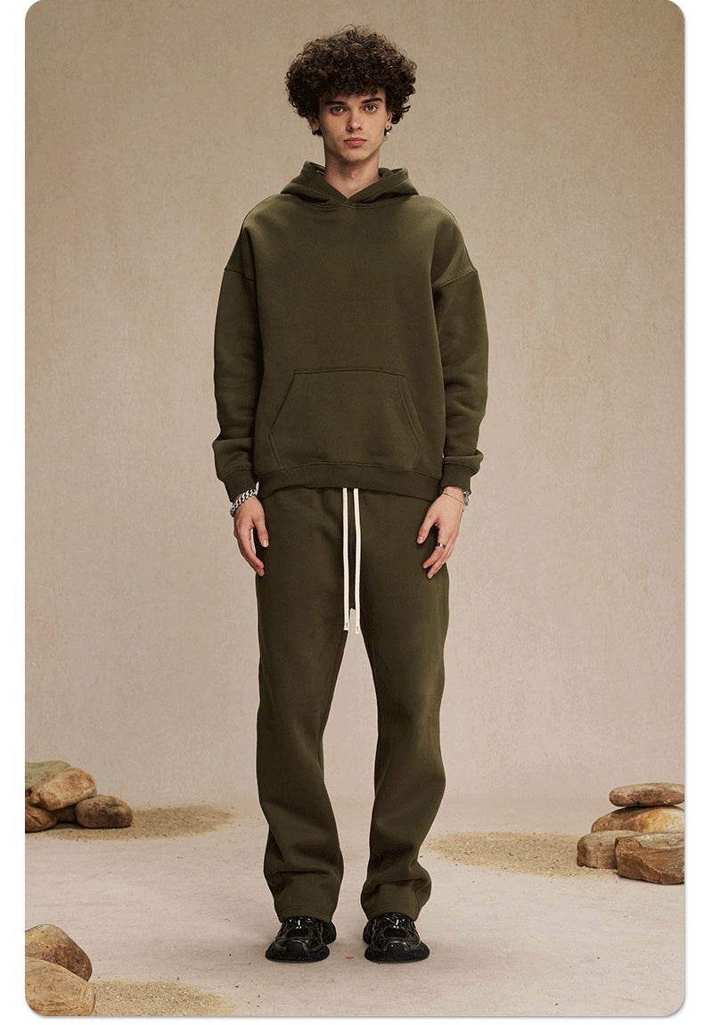 Mens Oversized 52%cotton 48%spandex Hoodies 2518