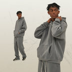 Mens Oversized 52%cotton 48%spandex Hoodies 2518