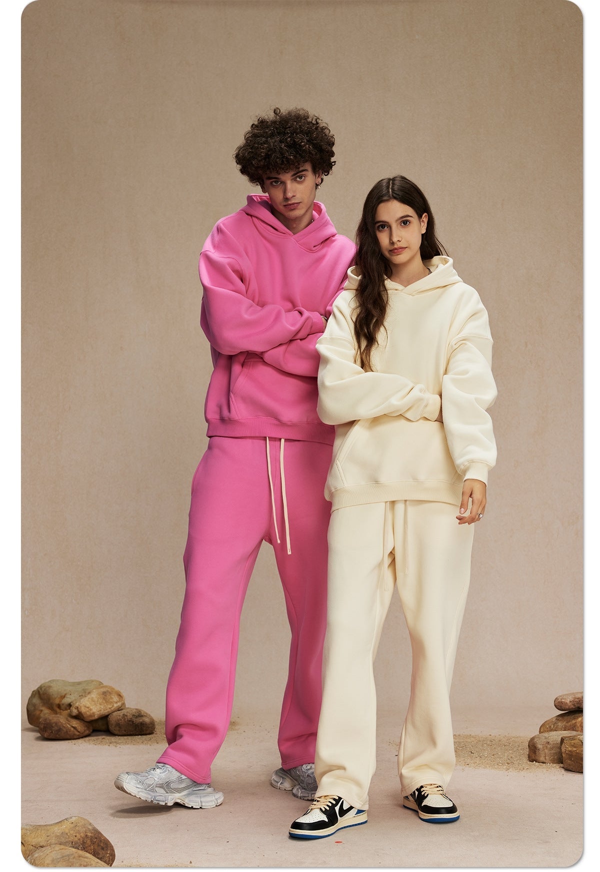 Mens Oversized 52%cotton 48%spandex Hoodies 2518