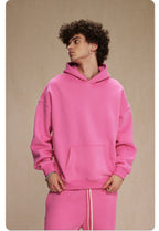 Mens Oversized 52%cotton 48%spandex Hoodies 2518