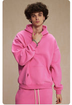Mens Oversized 52%cotton 48%spandex Hoodies 2518