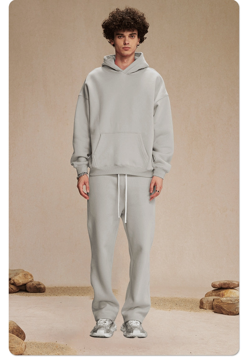 Mens Oversized 52%cotton 48%spandex Hoodies 2518