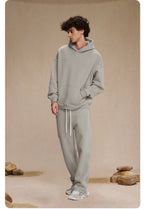 Mens Oversized 52%cotton 48%spandex Hoodies 2518