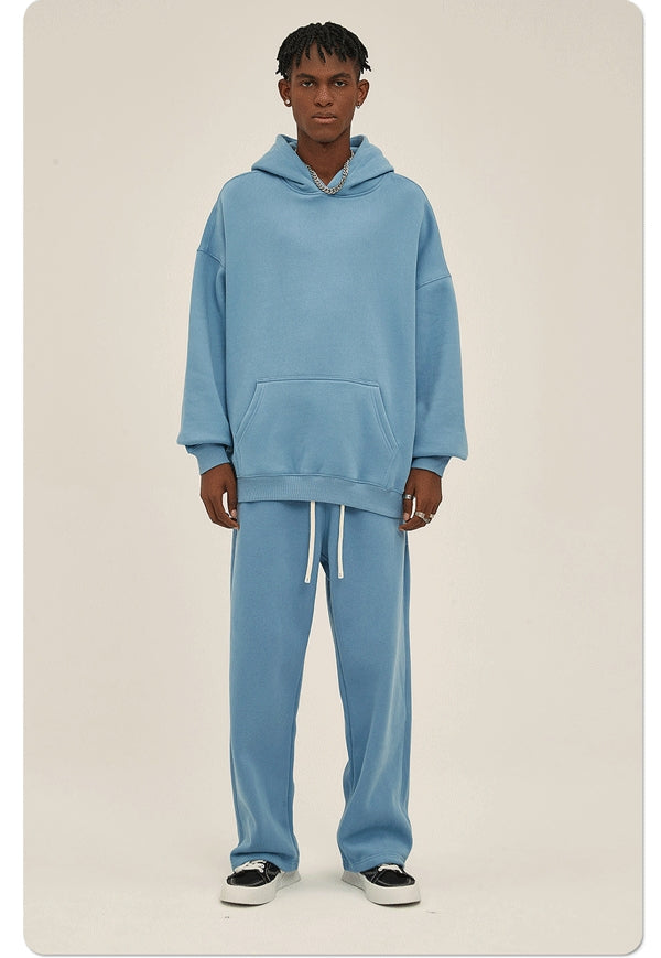 Mens Oversized 52%cotton 48%spandex Hoodies 2518