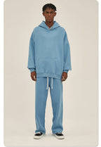 Mens Oversized 52%cotton 48%spandex Hoodies 2518