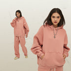 Mens Oversized 52%cotton 48%spandex Hoodies 2518
