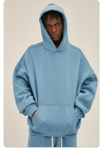 Mens Oversized 52%cotton 48%spandex Hoodies 2518