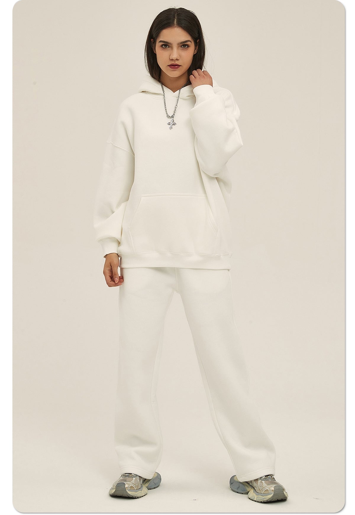 Mens Oversized 52%cotton 48%spandex Hoodies 2518