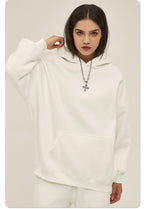 Mens Oversized 52%cotton 48%spandex Hoodies 2518
