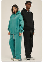 Mens Oversized 52%cotton 48%spandex Hoodies 2518