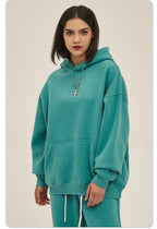 Mens Oversized 52%cotton 48%spandex Hoodies 2518