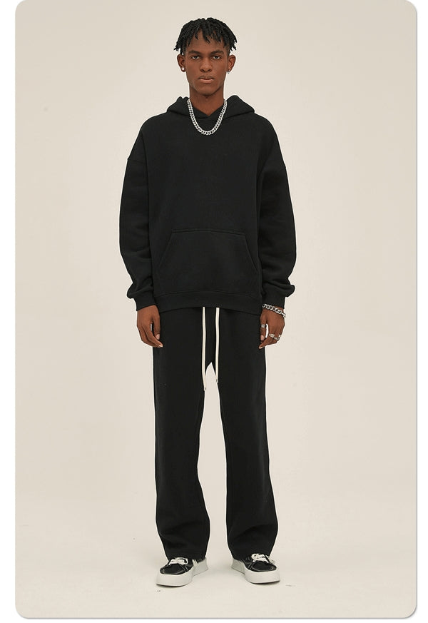 Mens Oversized 52%cotton 48%spandex Hoodies 2518