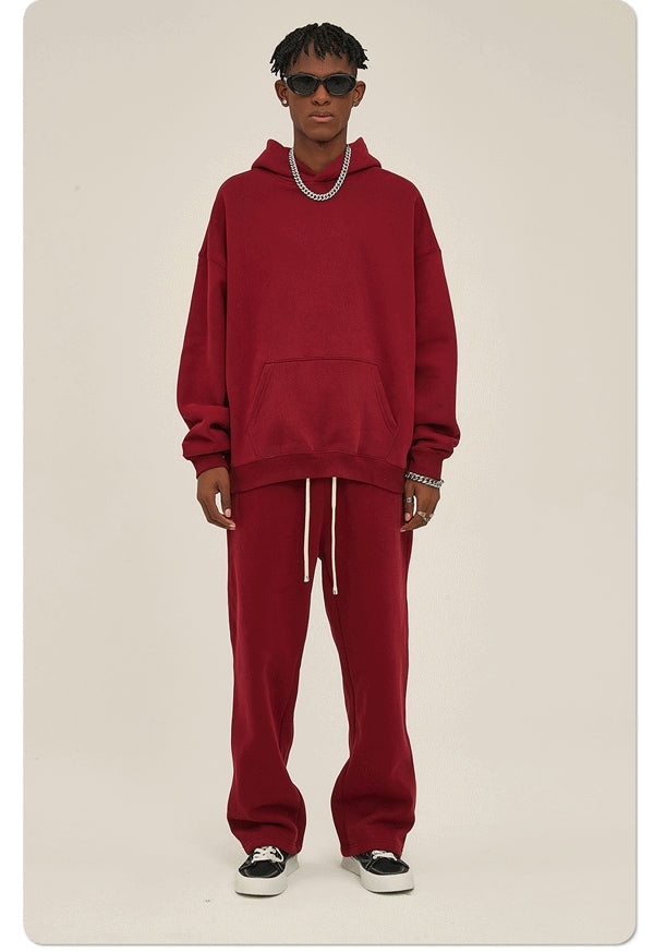 Mens Oversized 52%cotton 48%spandex Hoodies 2518