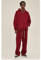 Mens Oversized 52%cotton 48%spandex Hoodies 2518