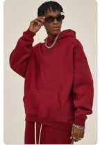 Mens Oversized 52%cotton 48%spandex Hoodies 2518