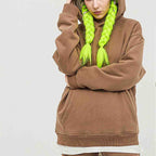 Mens Streetwear Oversized 58% Polyester 42% Cotton Hoodie Set - hoodie print logo 9