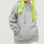 Mens Streetwear Oversized 58% Polyester 42% Cotton Hoodie Set print logo 21