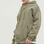Mens Streetwear Oversized 58% Polyester 42% Cotton Hoodie Set - hoodie print logo 10