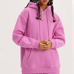 Mens Streetwear Oversized 58% Polyester 42% Cotton Hoodie Set - hoodie print logo 26