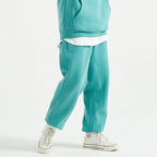 Mens Streetwear Oversized 58% Polyester 42% Cotton Hoodie Set - pants print logo 6