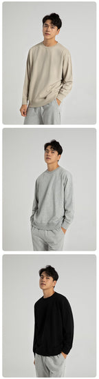 Mens Casual 85%cotton 15%polyester Hoodie Set 340